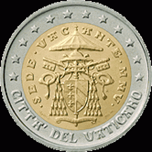 2 Euro Sede Vacante 2005 UNC Vaticaan